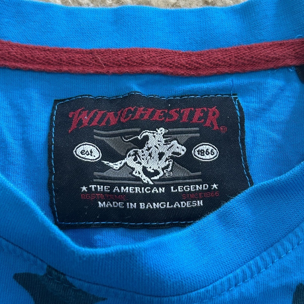 Y2K Winchester Stars and Stripes Men’s 2XL Tee Shirt - Picture 4 of 7
